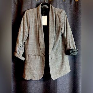 Plaid Blazer